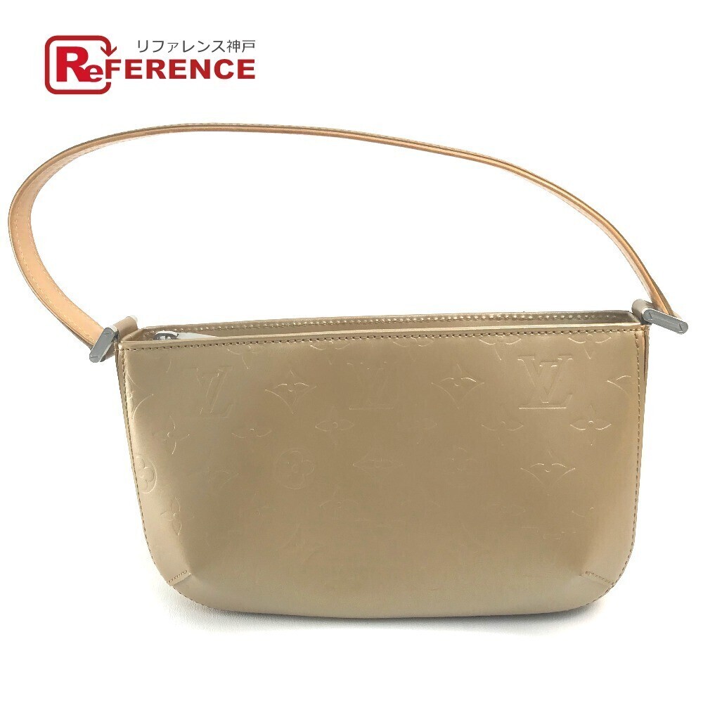 Louis Vuitton Monogram Matte Fowler One Shoulder Bag Leather Ambre Gold